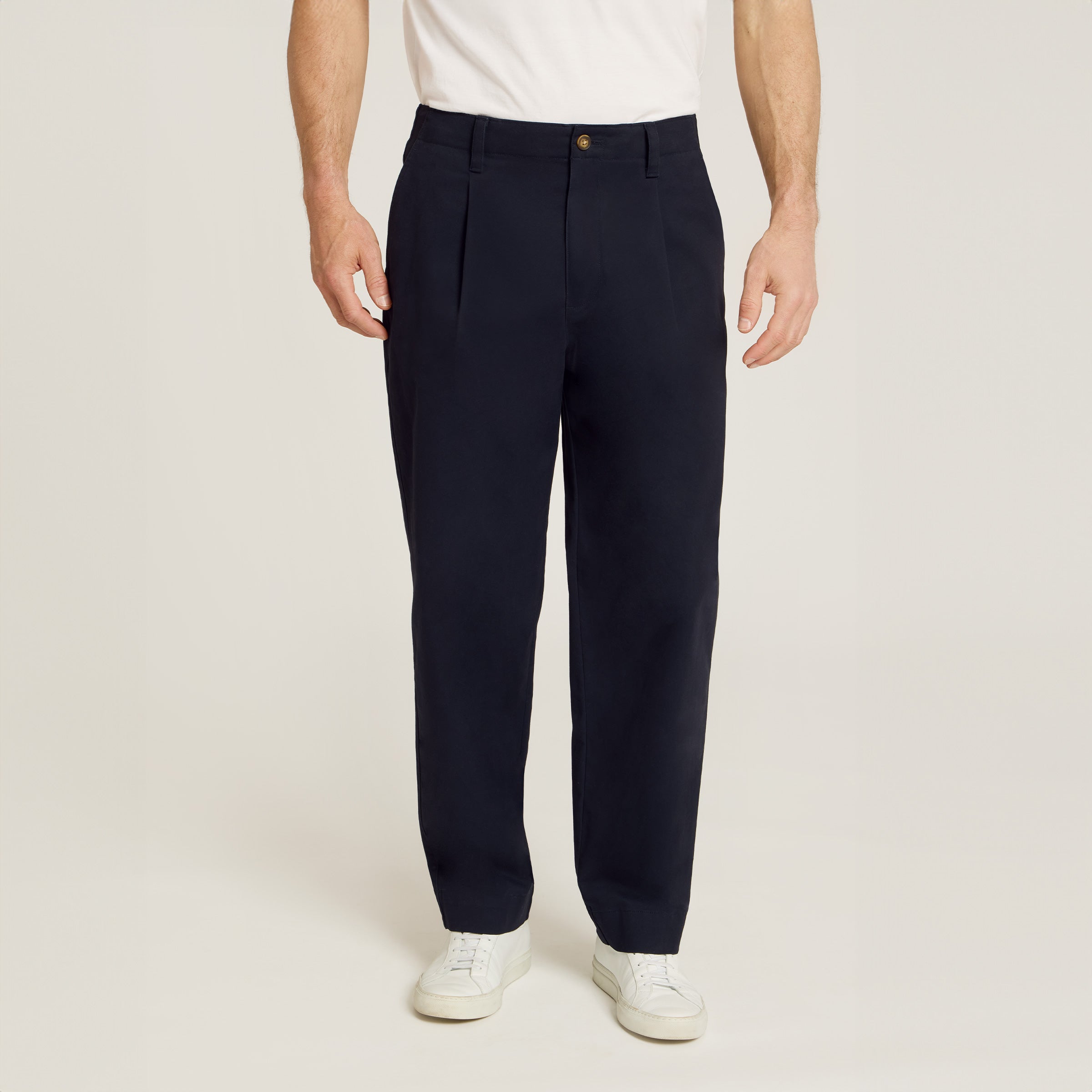 Wide Leg Chino Pants
