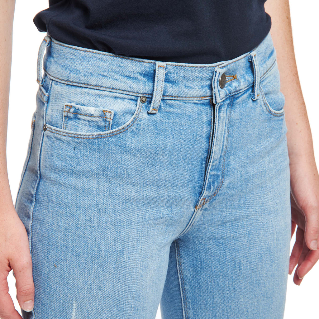 High Rise Mom Hubert Jeans