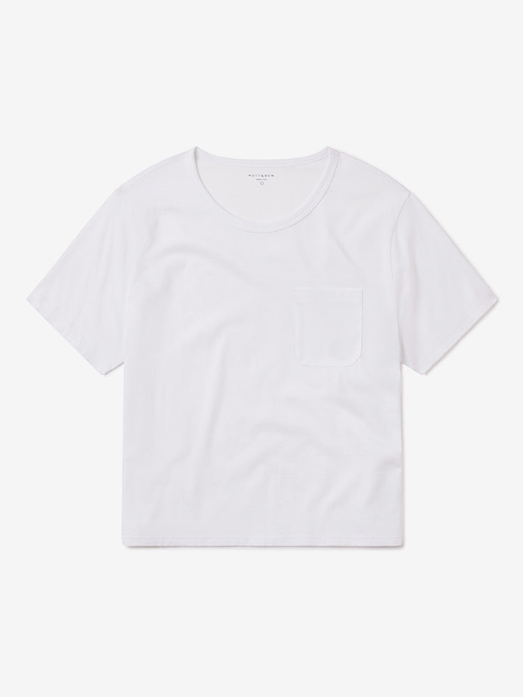 Everyday Cotton One Pocket Crew Tee