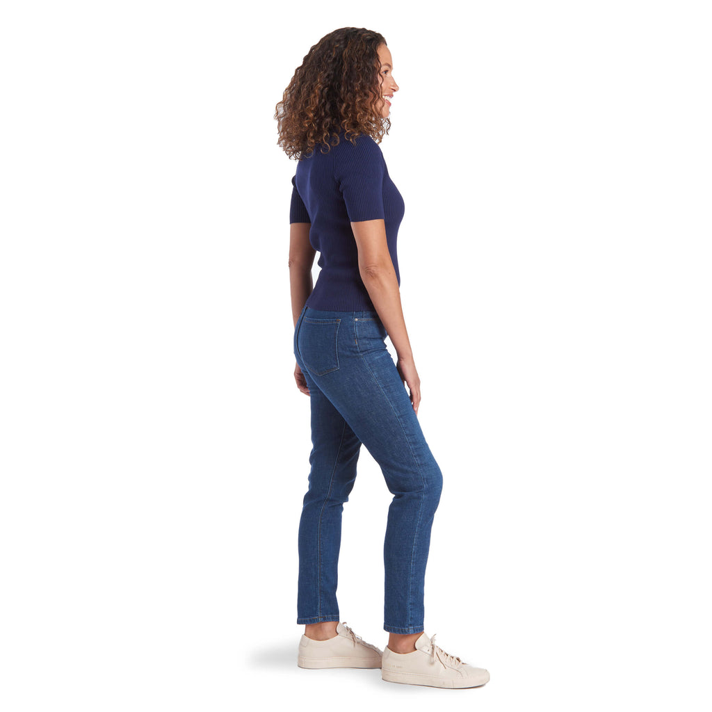 High Rise Mom Charlton Jeans