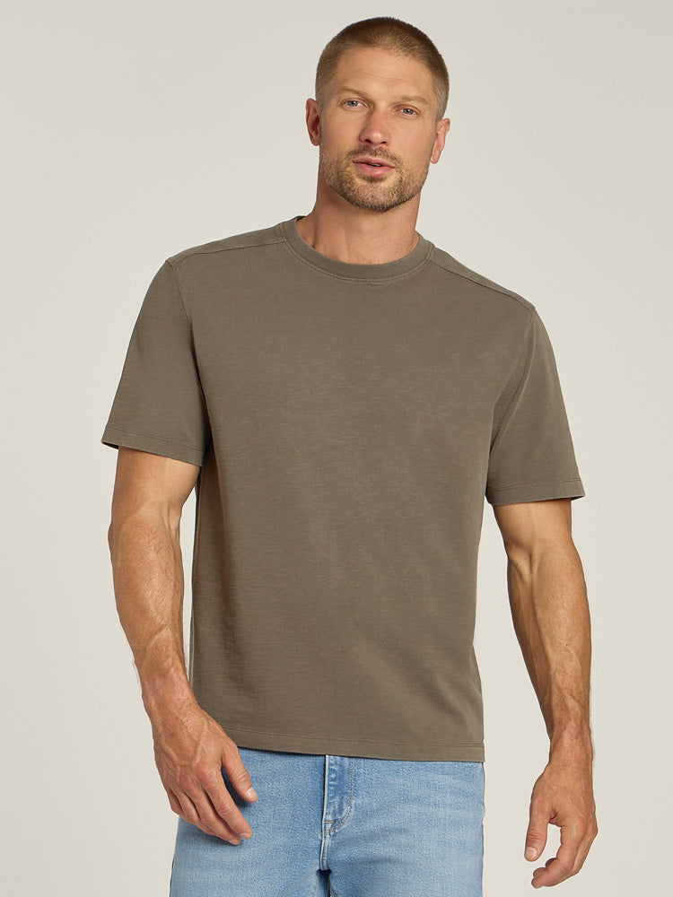 Cotton Jersey Oversized Tee