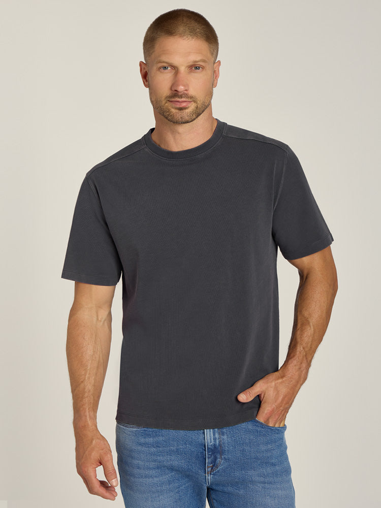 Cotton Jersey Oversized Tee