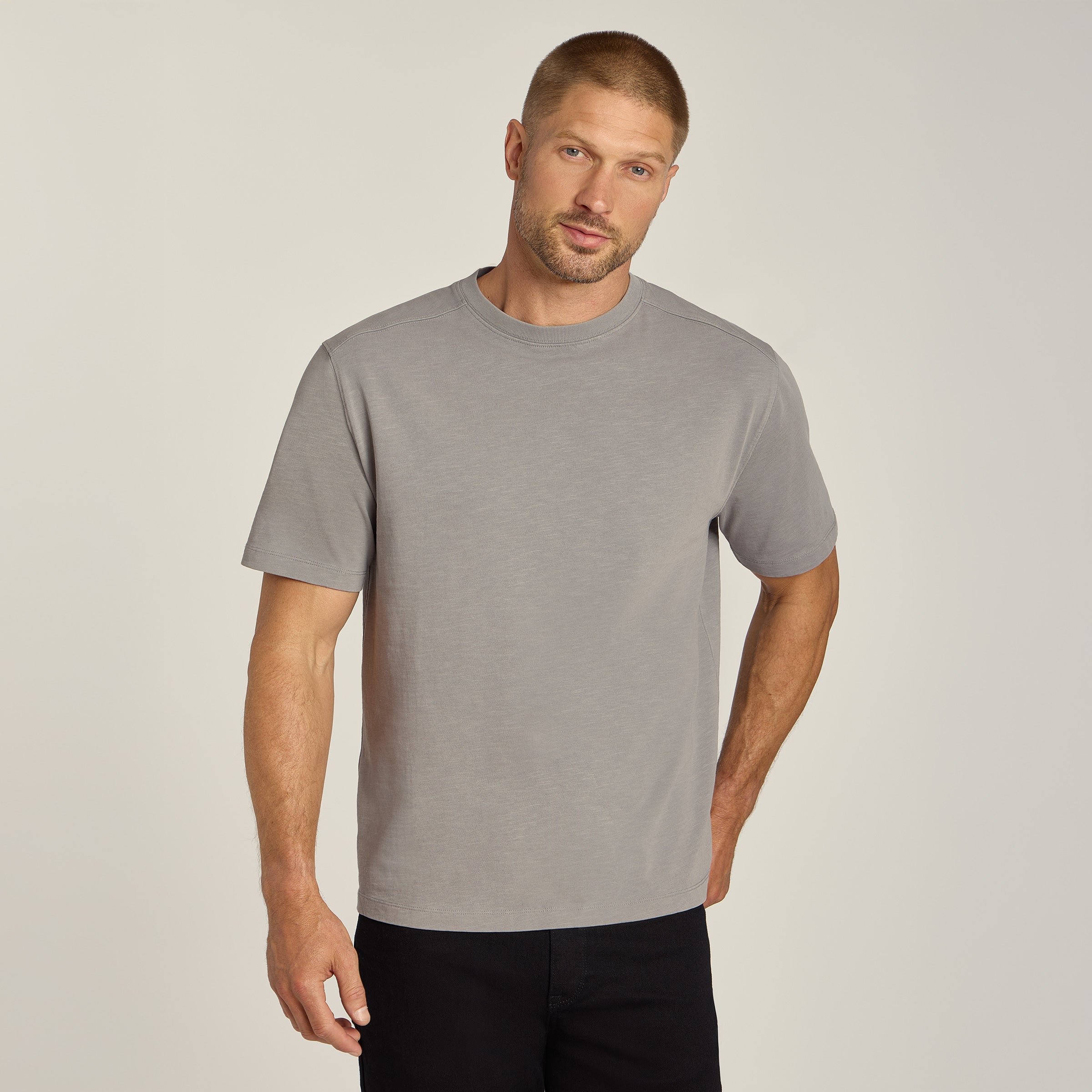 Cotton Jersey Oversized Tee