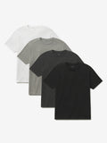 Cotton Jersey Oversized Tee 4-Pack