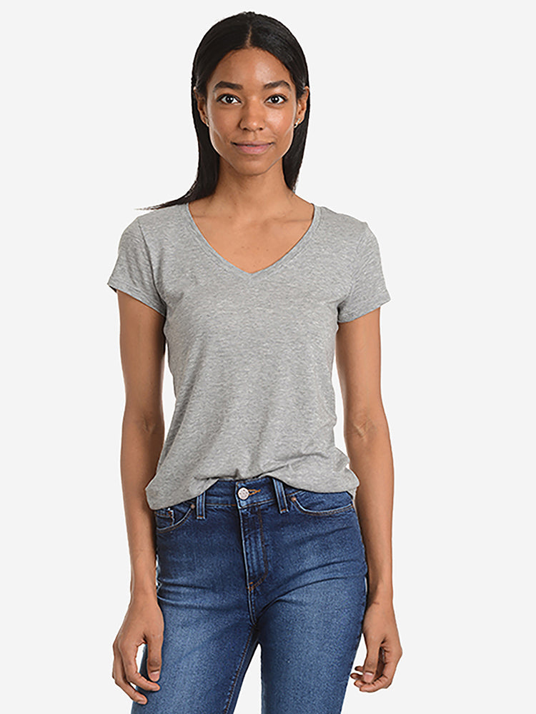 Fitted V-Neck Marcy Tee