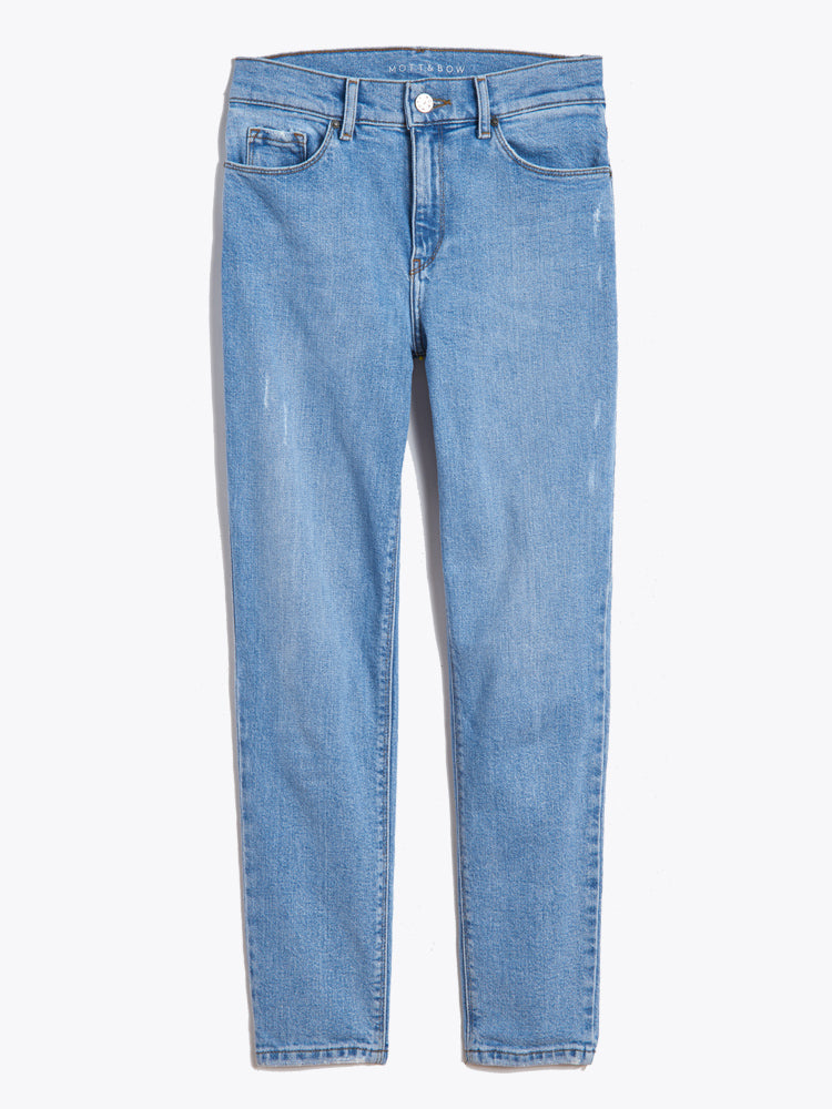 High Rise Mom Hubert Jeans