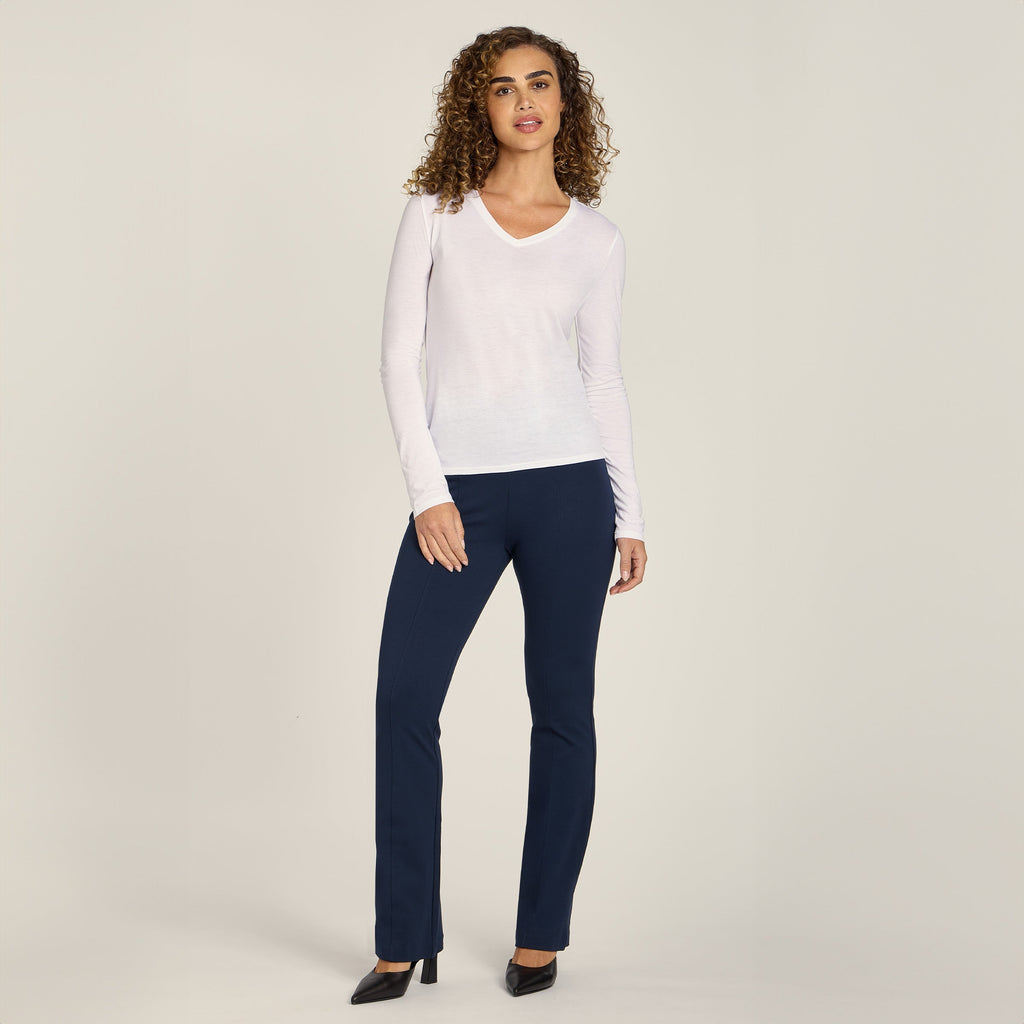 Long Sleeve V-Neck Tee Marcy