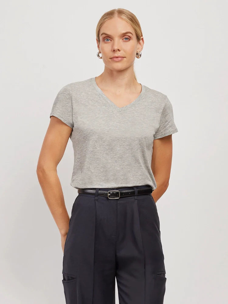 Fitted V-Neck Marcy Tee