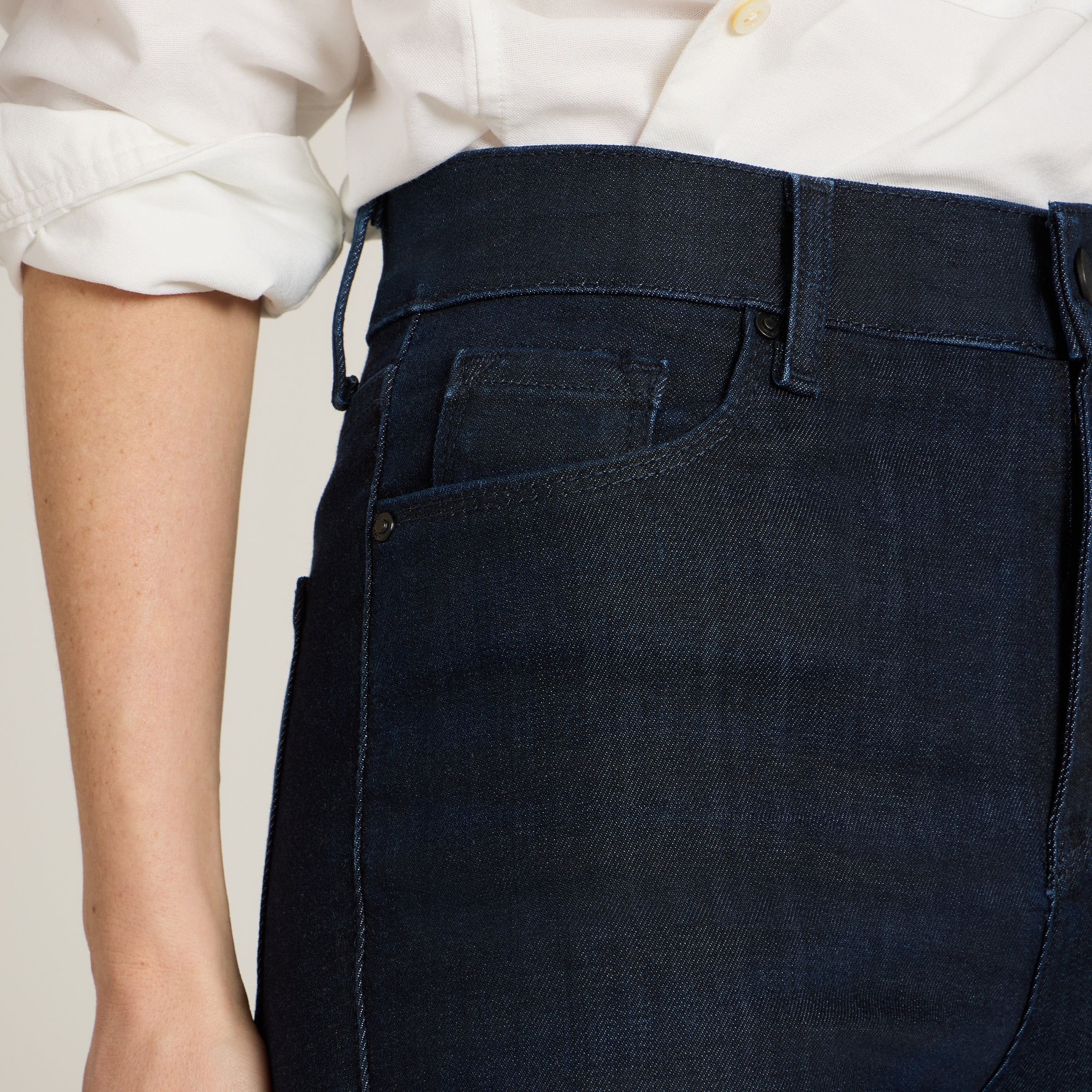High Rise Miniboot Ankle Jane Jeans