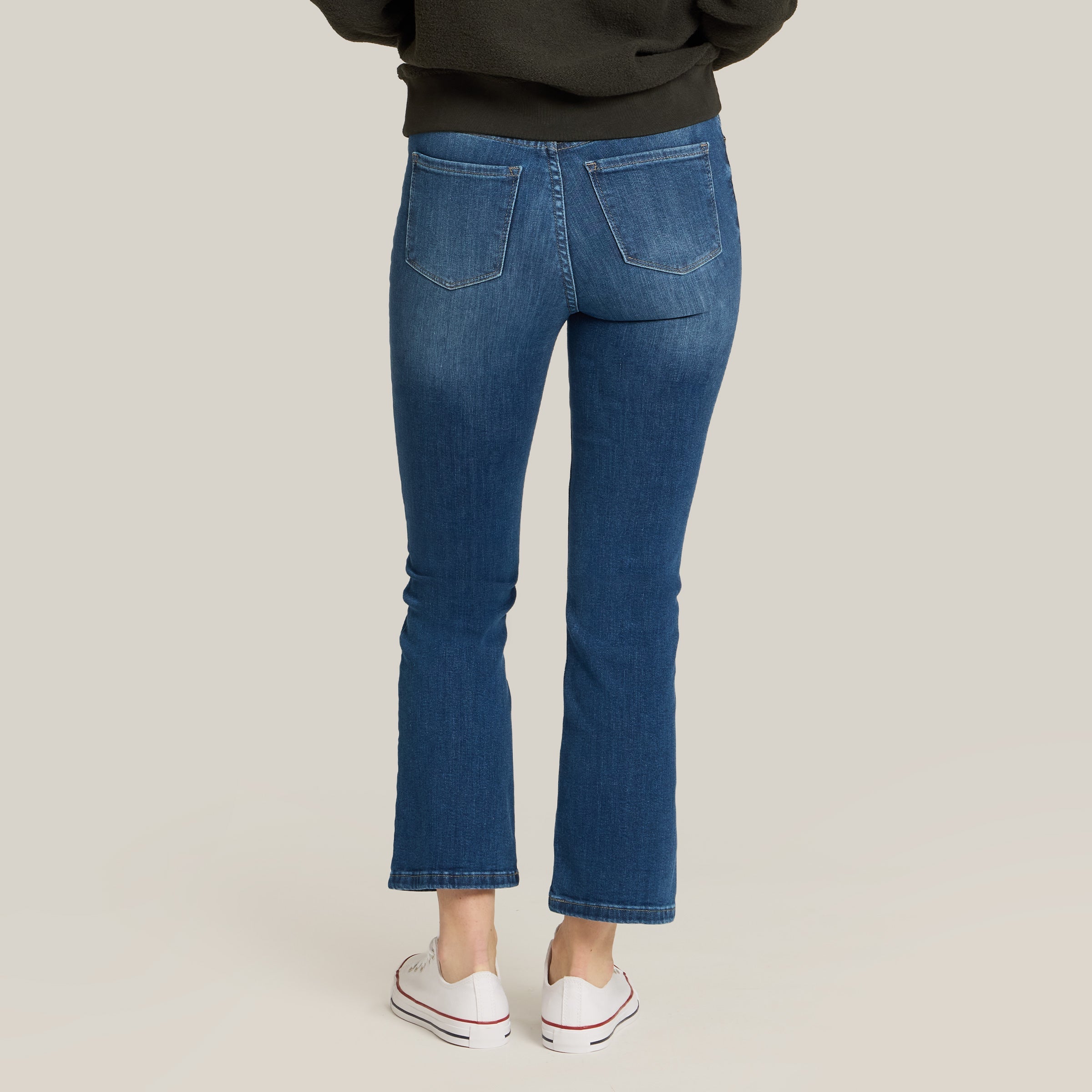 High Rise Miniboot Ankle Logan Jeans