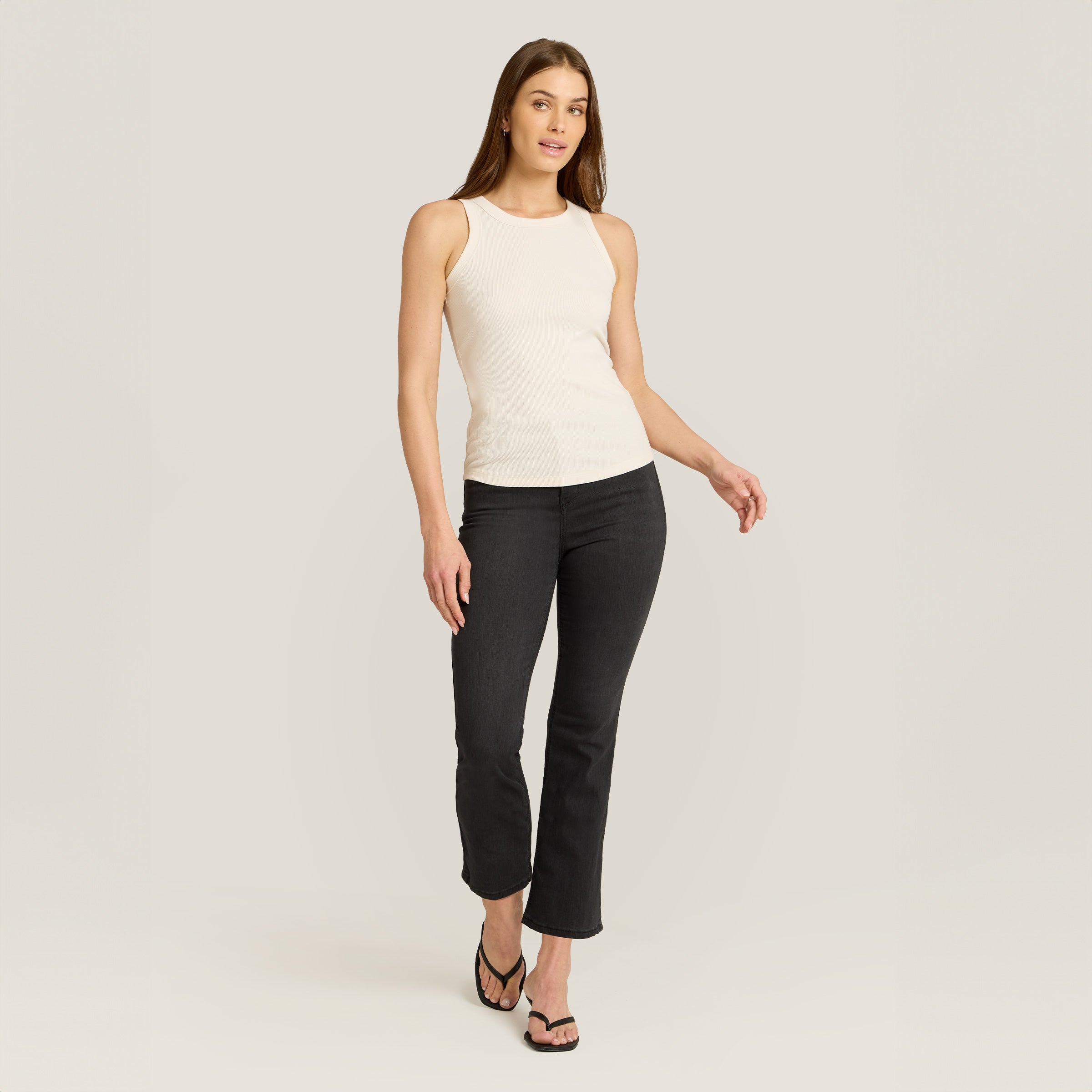 High Rise Miniboot Ankle Orchard Jeans