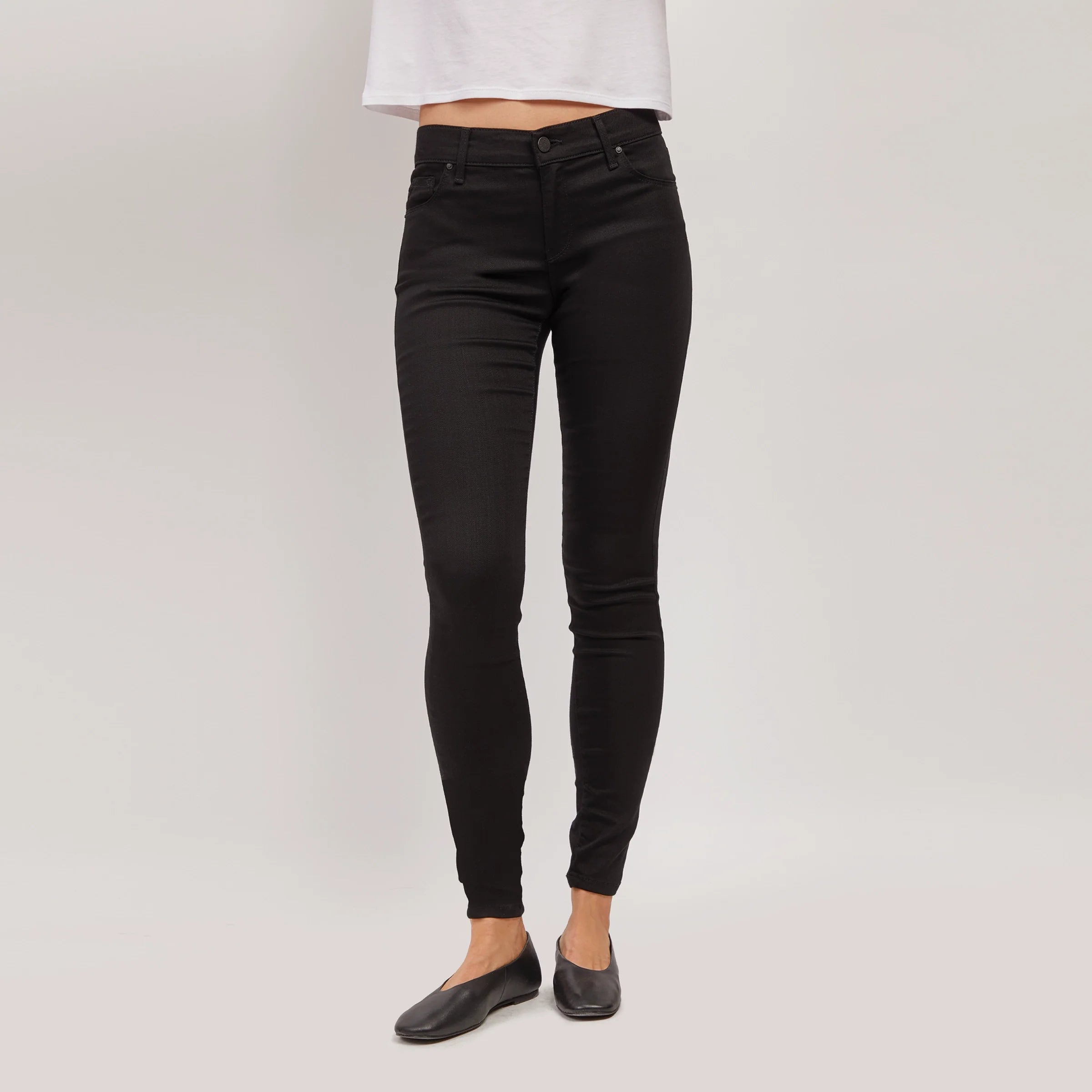 High Rise Skinny Bond Jeans