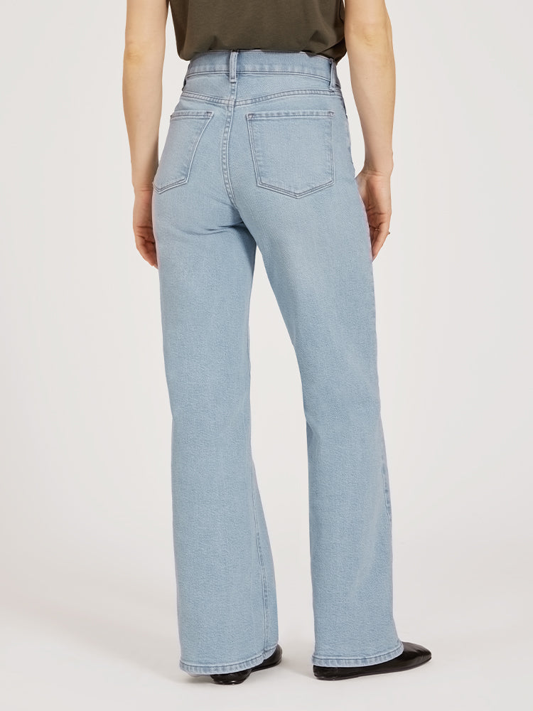 High Rise Wide Leg Hubert