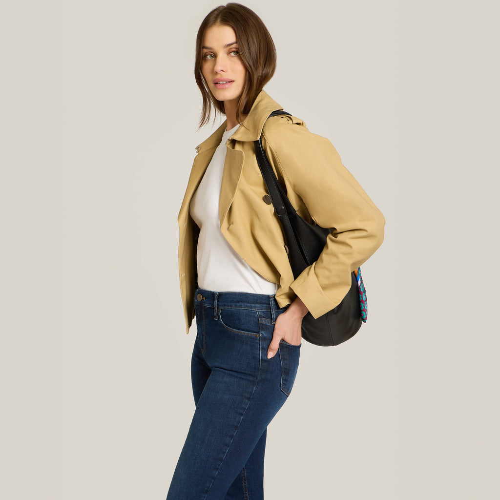 Mid Rise Slim Cropped Leg Logan Jeans