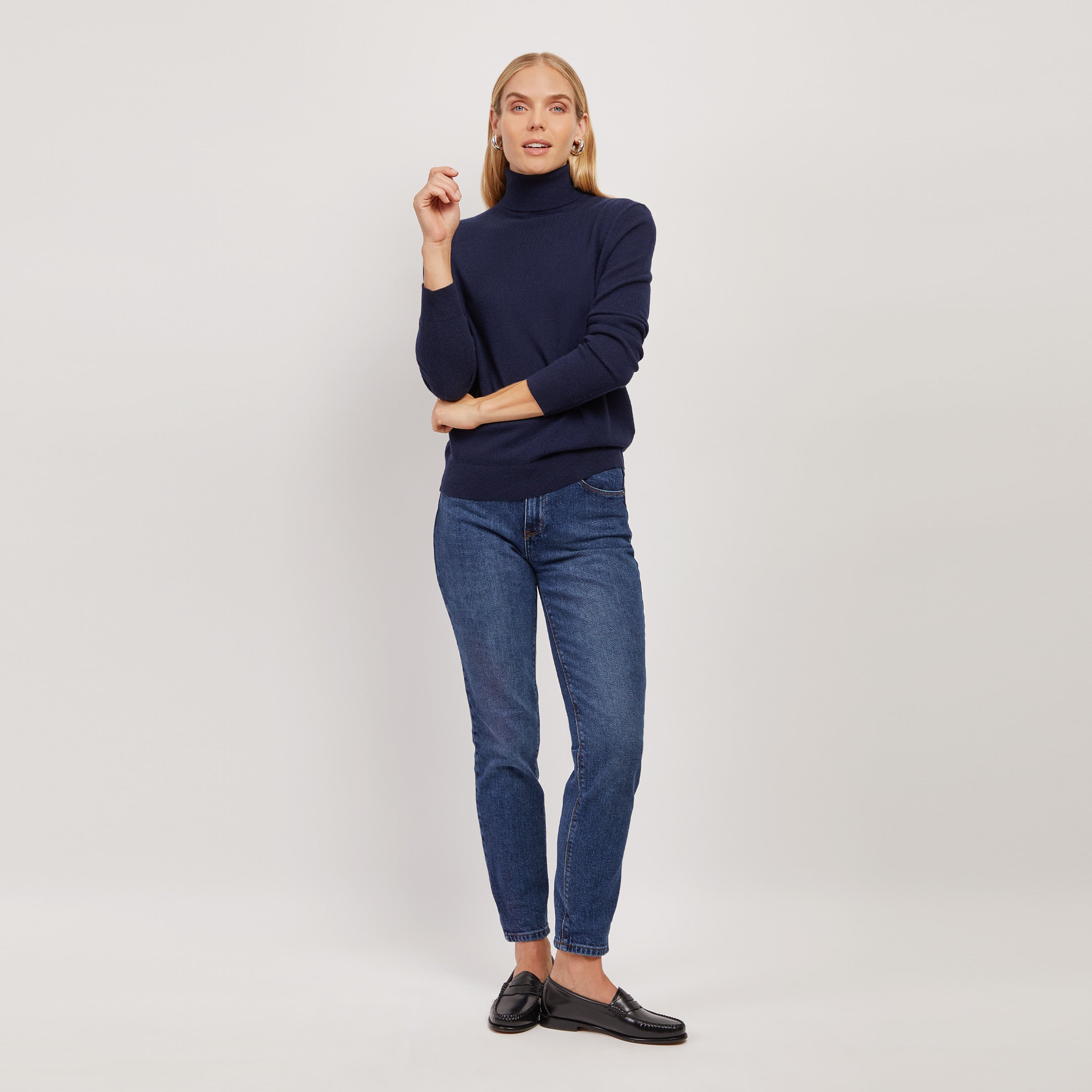 High Rise Mom Oliver Jeans