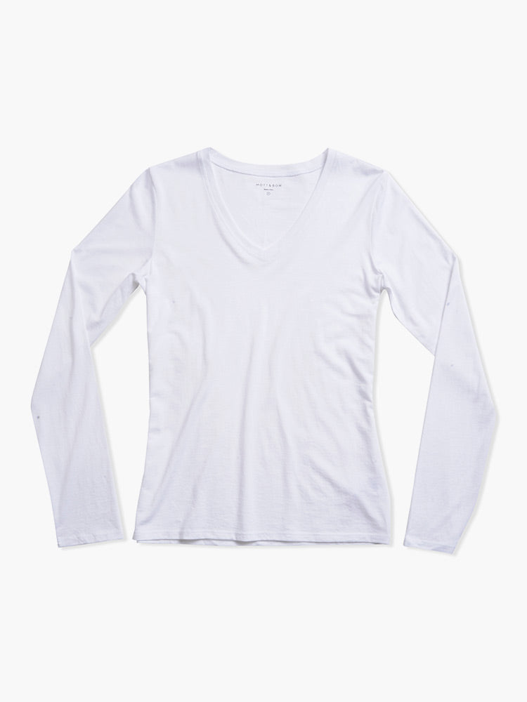 Long Sleeve V-Neck Tee Marcy