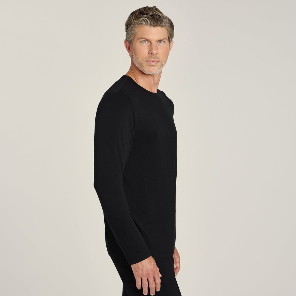 Pajama Long Sleeve Crew Neck