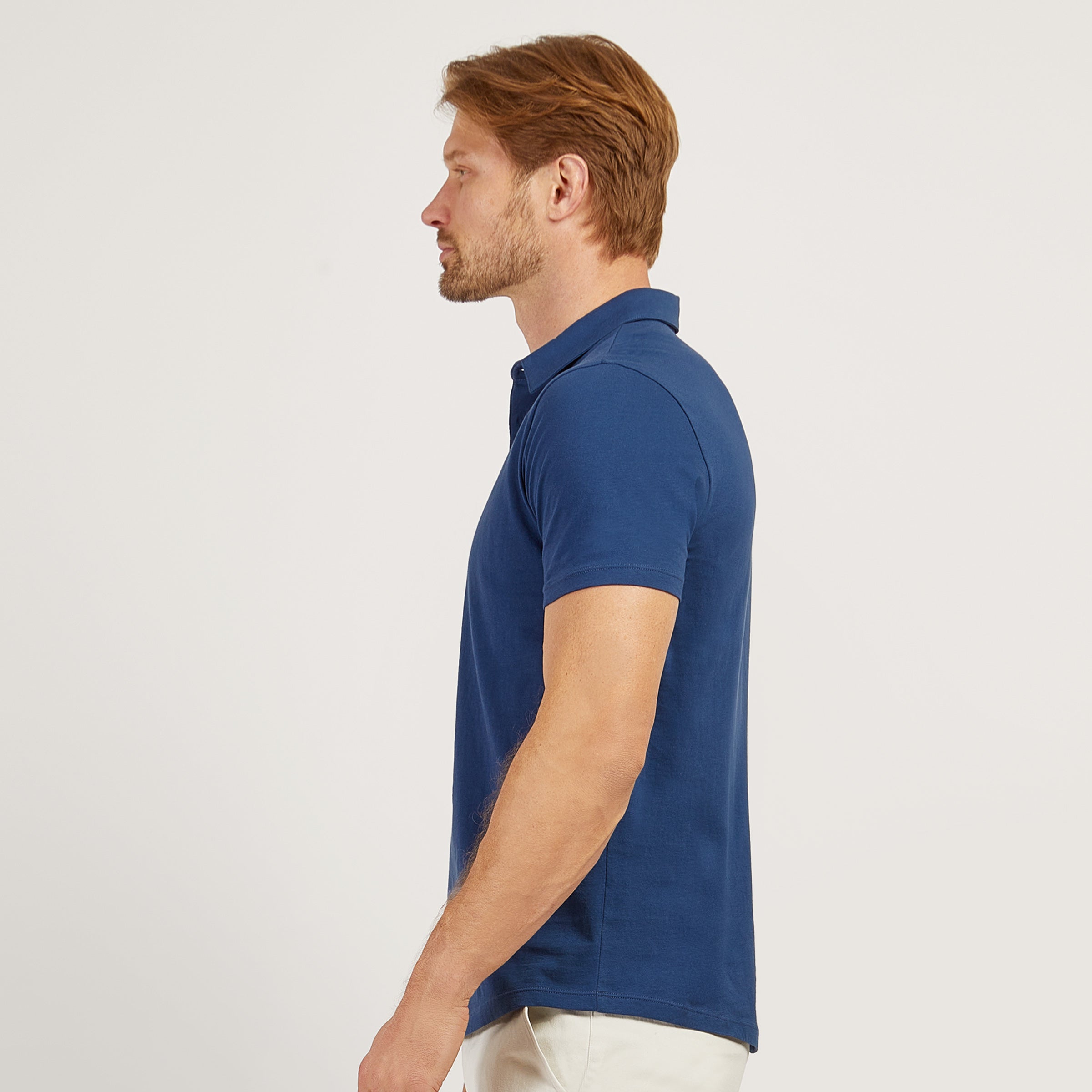 Jersey Sueded Polo