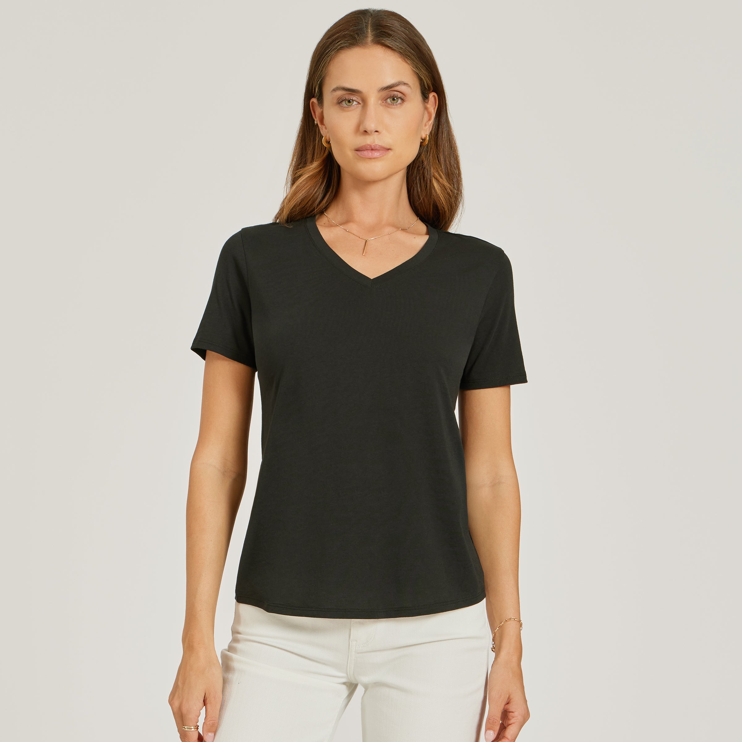 Relaxed V-Neck Marcy Tee