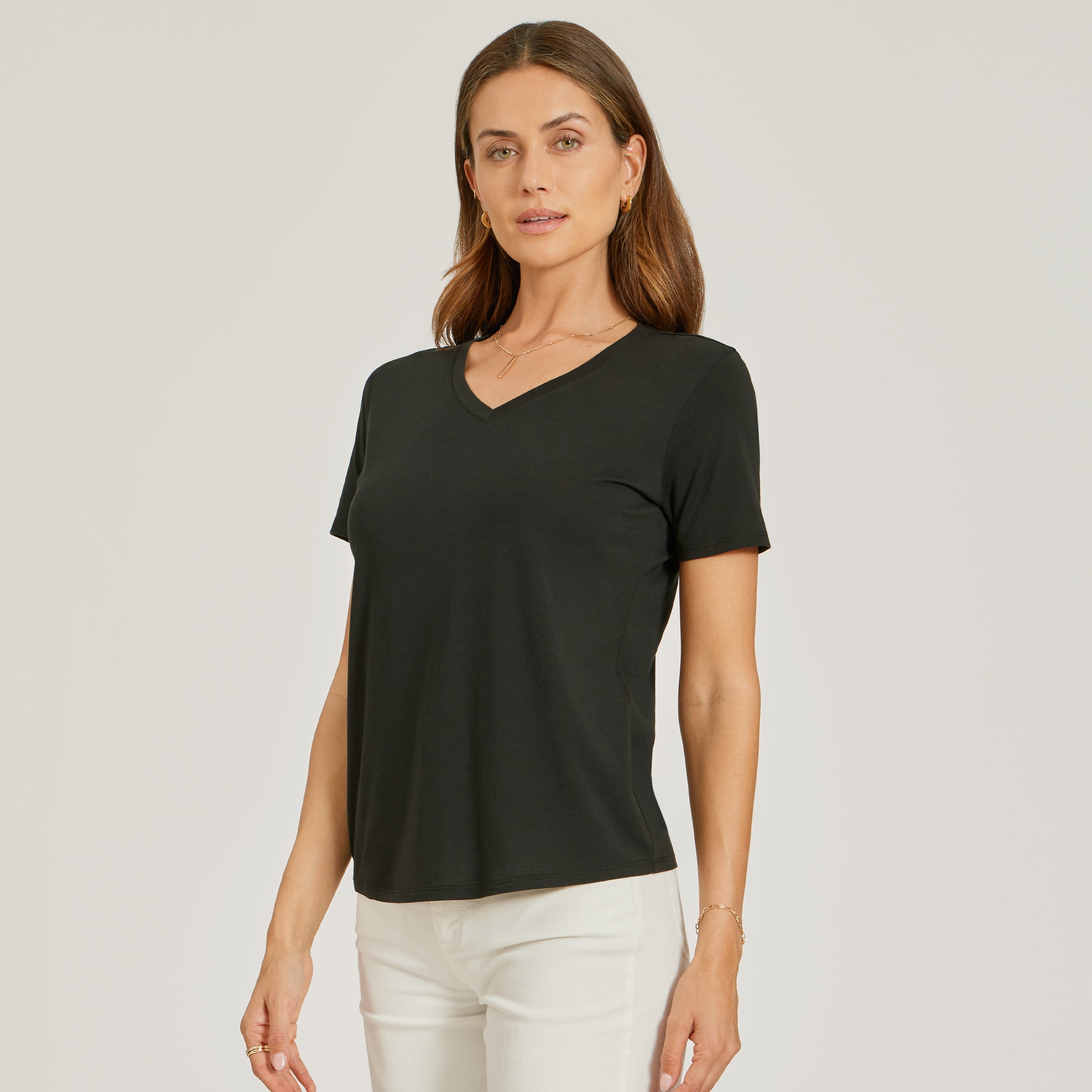 Relaxed V-Neck Marcy Tee