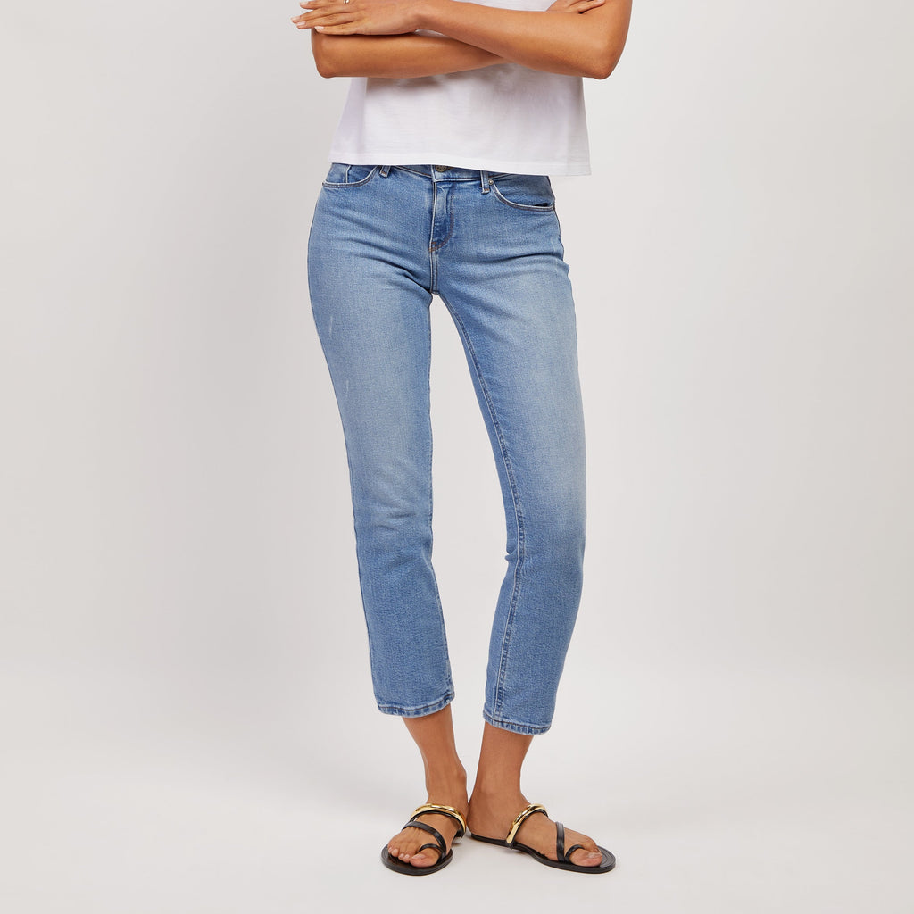 Mid Rise Slim Straight Hubert Jeans