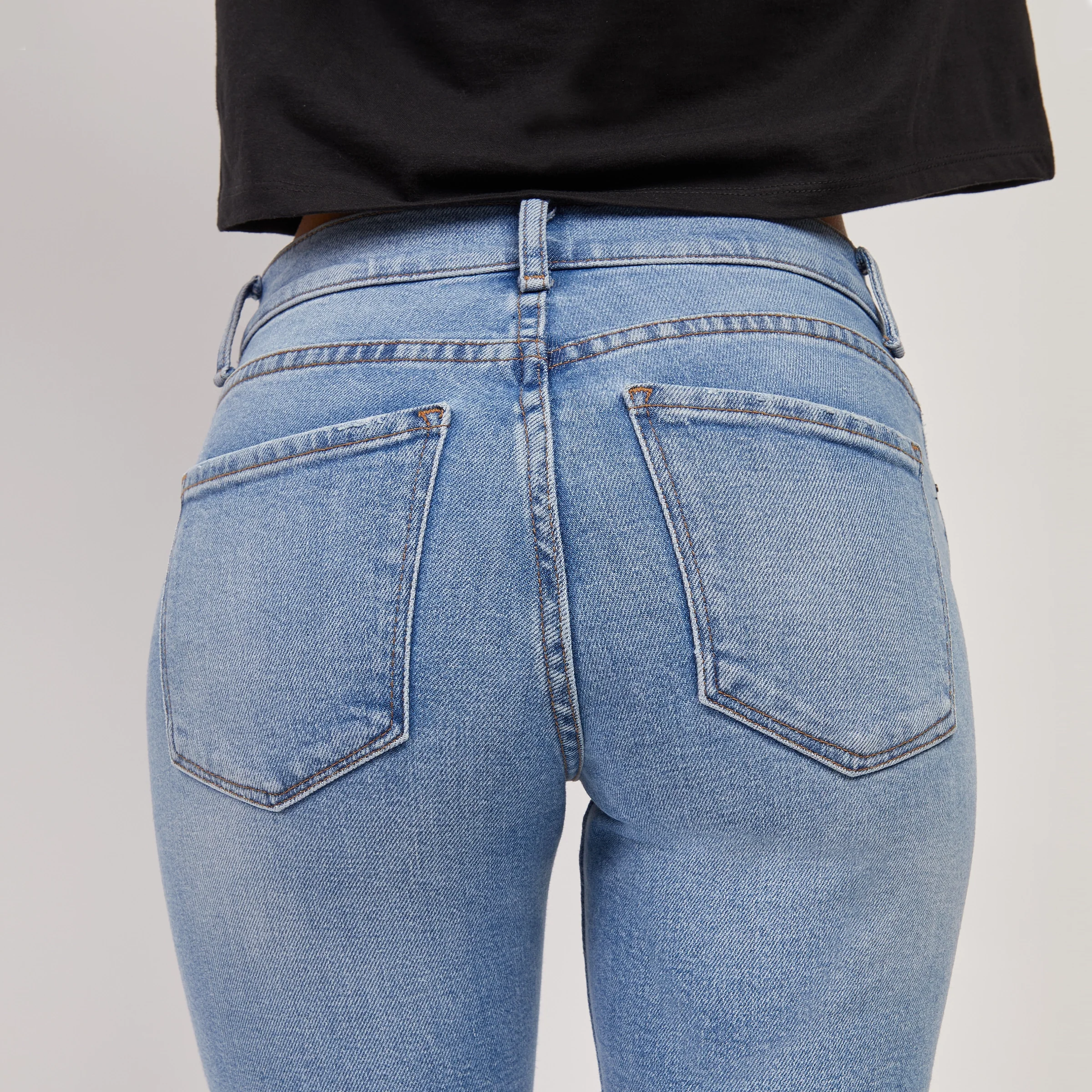 Mid Rise Slim Straight Hubert Jeans