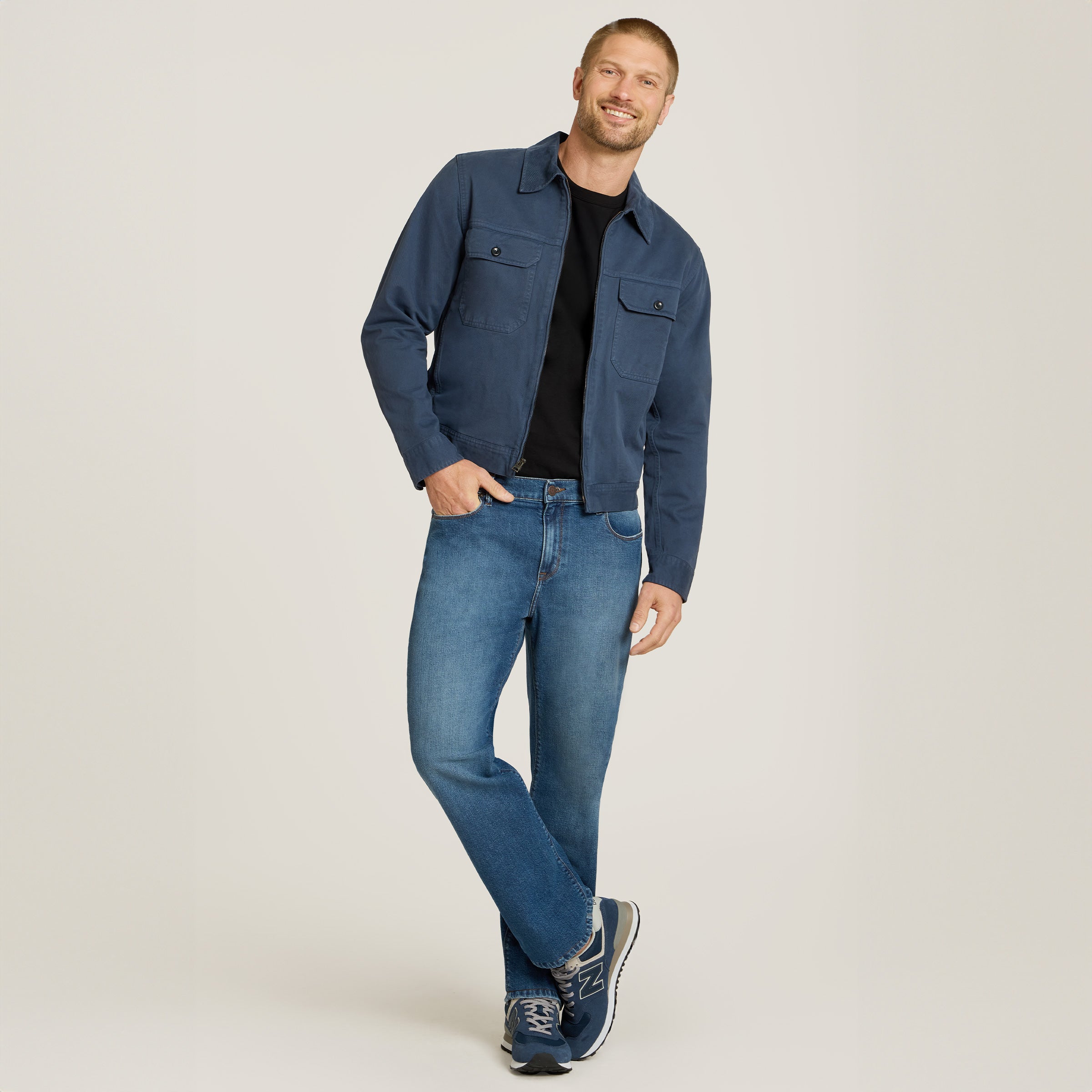 Straight Ridge Jeans