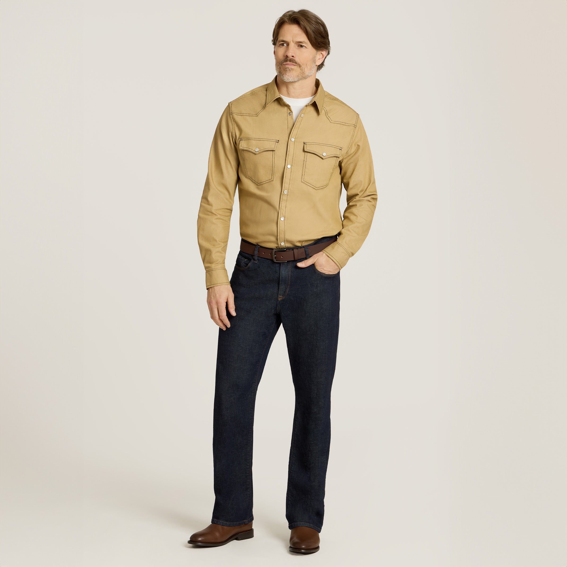 Straight Ridge Jeans